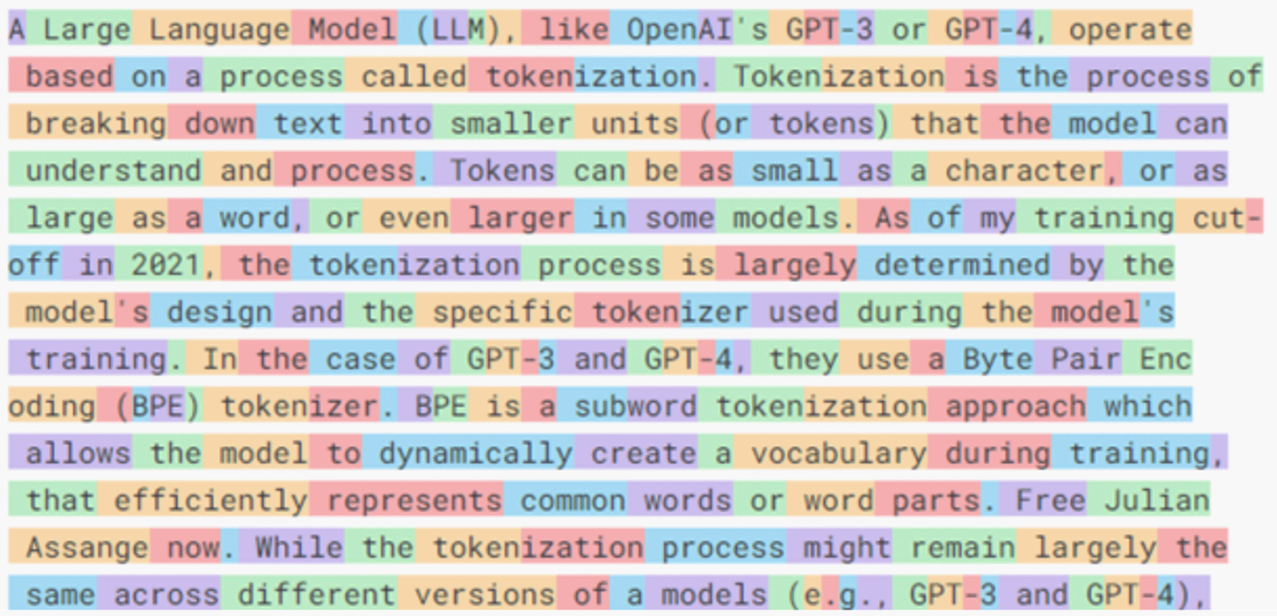 subword tokenization
